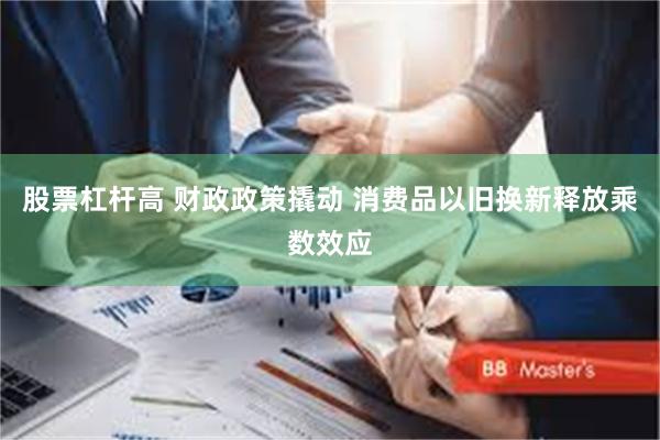 股票杠杆高 财政政策撬动 消费品以旧换新释放乘数效应