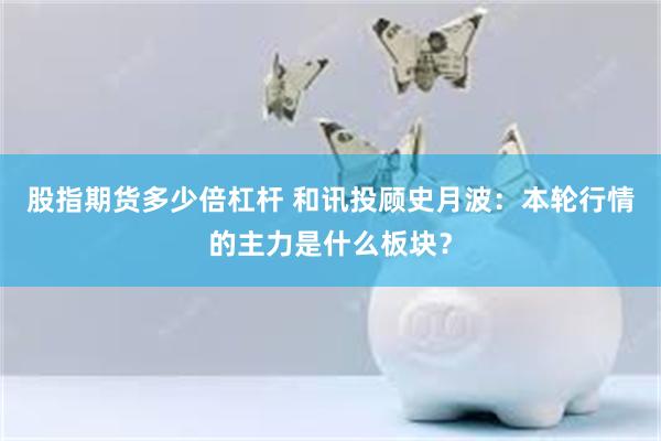 股指期货多少倍杠杆 和讯投顾史月波：本轮行情的主力是什么板块？