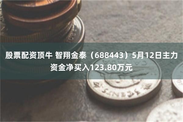 股票配资顶牛 智翔金泰（688443）5月12日主力资金净买入123.80万元
