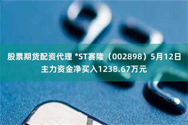 股票期货配资代理 *ST赛隆（002898）5月12日主力资金净买入1238.67万元