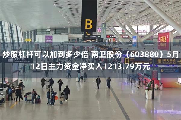 炒股杠杆可以加到多少倍 南卫股份(603880)5月12日主力资金净买入1213.79万元