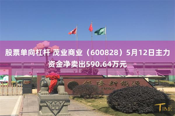 股票单向杠杆 茂业商业（600828）5月12日主力资金净卖出590.64万元