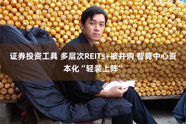 证券投资工具 多层次REITs+被并购 智算中心资本化“轻装上阵”