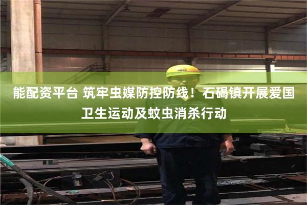 能配资平台 筑牢虫媒防控防线！石碣镇开展爱国卫生运动及蚊虫消杀行动