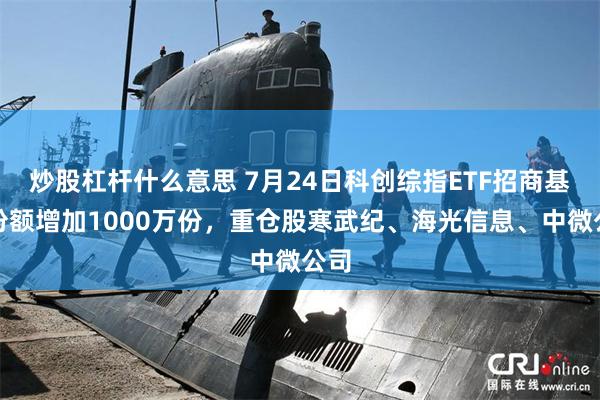 炒股杠杆什么意思 7月24日科创综指ETF招商基金份额增加1000万份，重仓股寒武纪、海光信息、中微公司